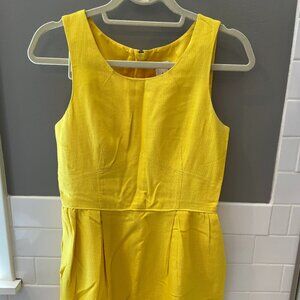 J. Crew Bright Yellow Sheath Dress | 4